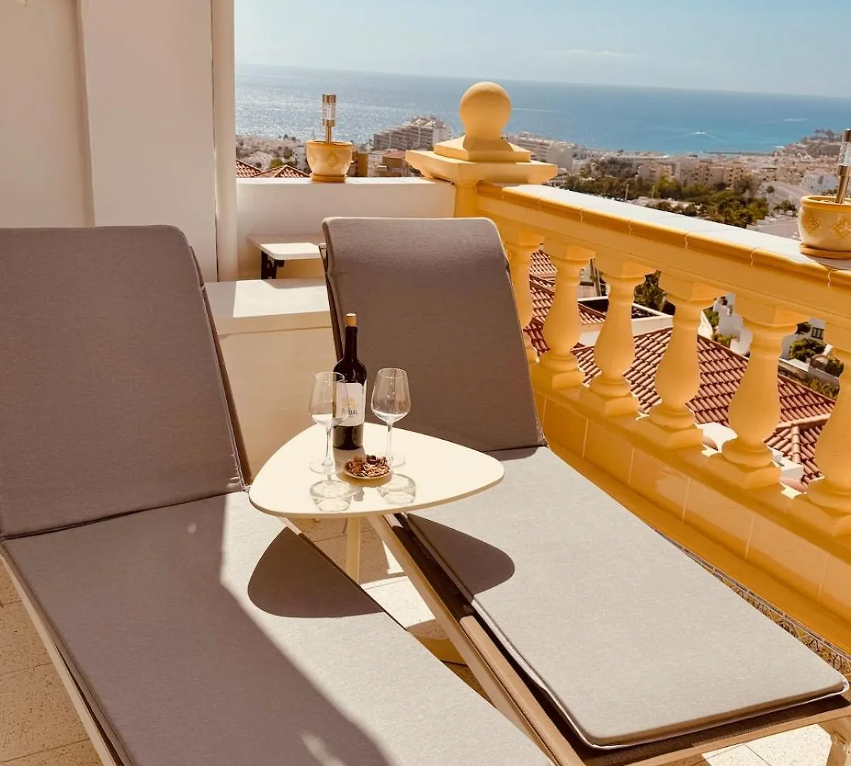 Tenerife Lovely Apartment With Ocean Mountain View Costa Adeje