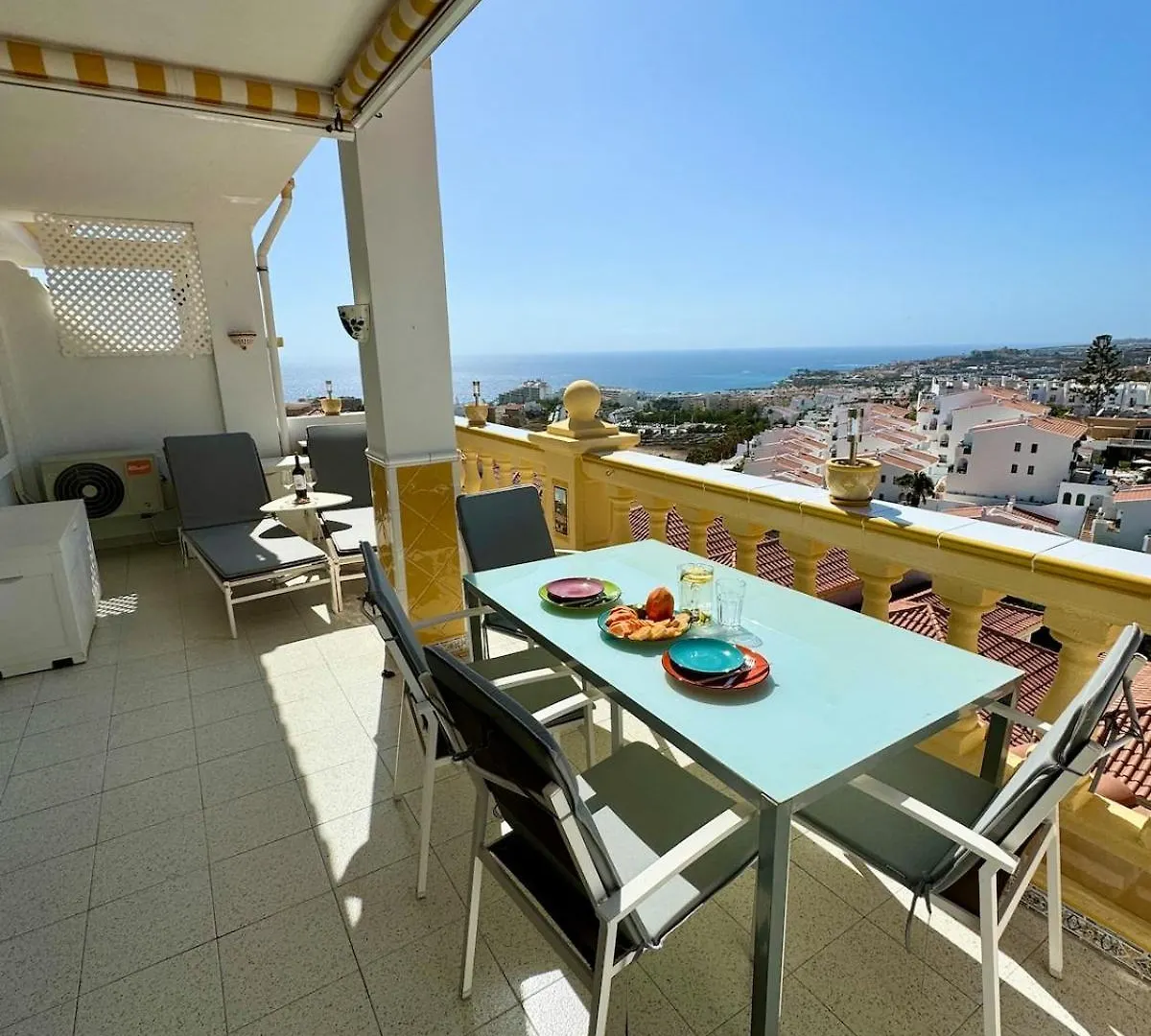 Tenerife Lovely Apartment With Ocean Mountain View Costa Adeje